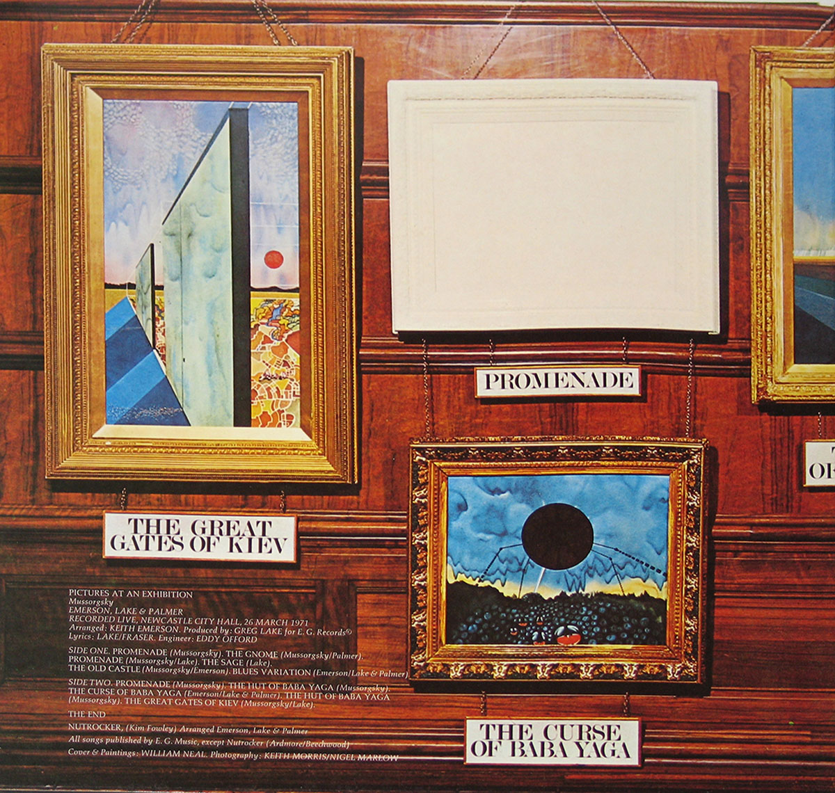 High Resolution Photo elp emerson lake palmer pictures exhibition eec 
